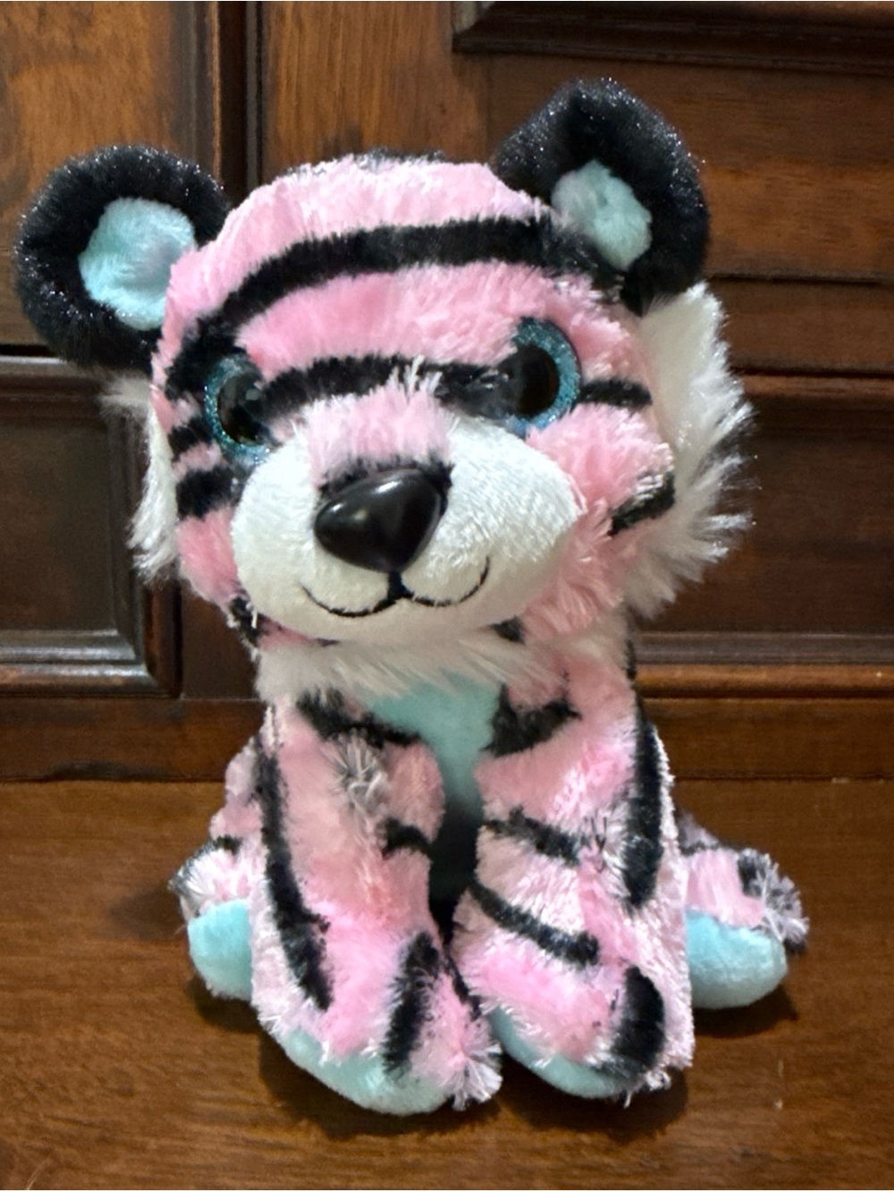 Winkeez “Tori The Pink Tiger” Multicolor Plush Toy 🔥RARE🔥Collectibles 2017